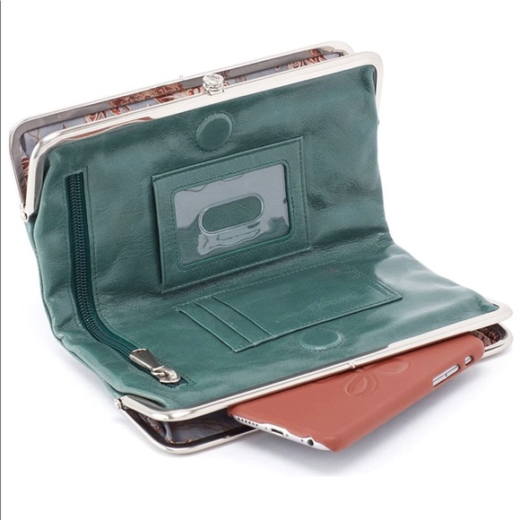 Hobo Lauren Double-Snap Kiss-Lock Wallet, NWT - Picture 3 of 16